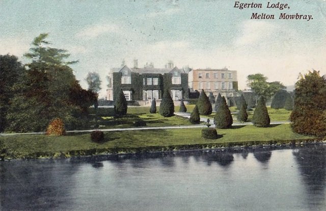 Melton Mowbray - Egerton Park : Image credit Leicestershire & Rutland Gardens Trust